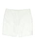 Diane von Furstenberg Chevron-herringbone White Shorts Size 6 - photo 1