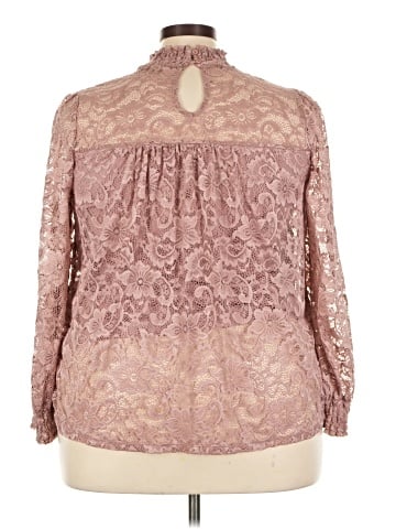 Cable & Gauge Long Sleeve Blouse (view 2)