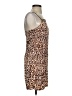 Topshop Animal Print Brown Cocktail Dress Size 2 - photo 4