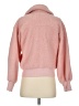 Free Assembly 100% Polyester Solid Pink Jacket Size XS - photo 2