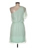 Express Solid Green Cocktail Dress Size M - photo 2