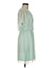 Express Solid Green Cocktail Dress Size M - photo 4