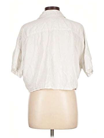 DKNY Short Sleeve Blouse (view 2)