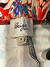 Beige by ECI Print Orange Casual Skirt Size S - photo 4