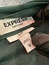 Express 100% Polyester Solid Green Long Sleeve Blouse Size XL - photo 7