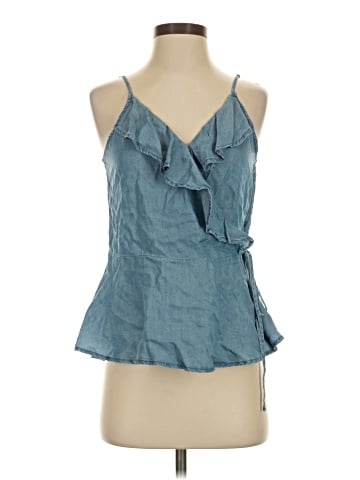 Pookie & Sebastian Sleeveless Blouse (view 1)