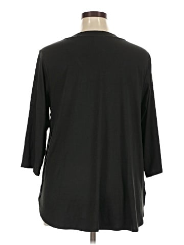 Bobeau 3/4 Sleeve Top (view 2)