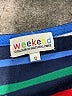 Weekend Stripes Blue 3/4 Sleeve T-Shirt Size 12 - photo 7