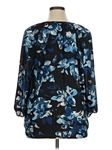 Saint Tropez West 3/4 Sleeve Blouse (view 2)