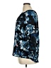 Saint Tropez West 100% Polyester Blue 3/4 Sleeve Blouse Size XL - photo 5
