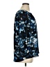 Saint Tropez West 100% Polyester Blue 3/4 Sleeve Blouse Size XL - photo 4