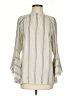 Ivanka Trump 100% Polyester Ivory Long Sleeve Blouse Size S - photo 1