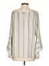 Ivanka Trump 100% Polyester Ivory Long Sleeve Blouse Size S - photo 2