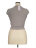 Wild Fable Gray Short Sleeve Top Size XL - photo 2