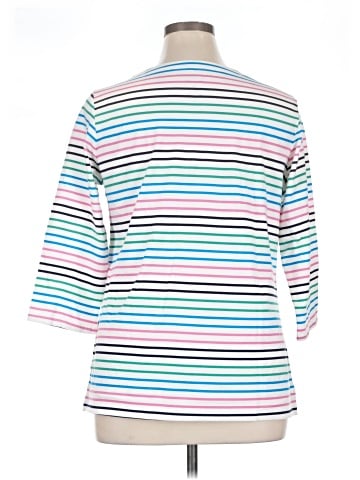 Croft & Barrow 3/4 Sleeve Top (view 2)