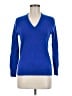 J.Crew Collection 100% Cashmere Solid Purple Blue Cashmere Pullover Sweater Size M (estimated) - photo 1