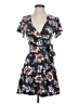 Alya Floral Black Casual Dress Size XS - photo 1
