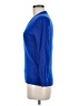 J.Crew Collection 100% Cashmere Solid Purple Blue Cashmere Pullover Sweater Size M (estimated) - photo 5