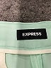 Express Color Block Green Casual Pants Size 4 - photo 7
