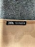 Zara 100% Polyester Tan Short Sleeve Blouse Size S - photo 7