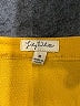Lily White Yellow Short Sleeve Blouse Size M - photo 7