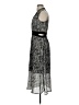 Central Park West Paisley Black Gray Cocktail Dress Size S - photo 5