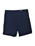 H&M 100% Cotton Solid Blue Athletic Shorts Size 8 - photo 1