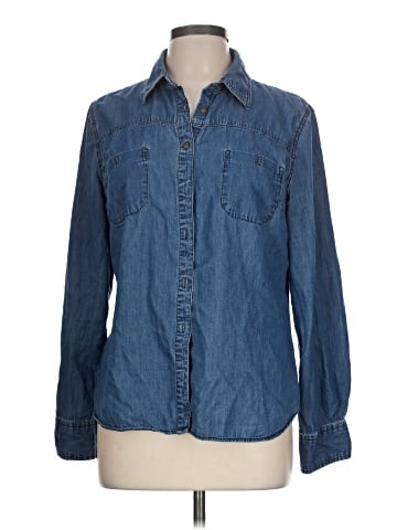 Merona Long Sleeve Button-Down Shirt (view 1)