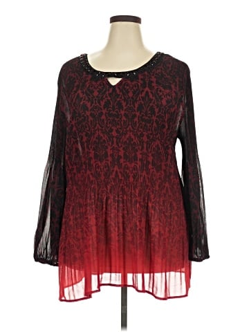 Catherines Long Sleeve Blouse (view 1)