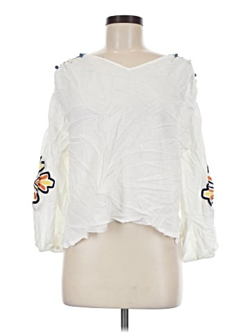 Very J 3/4 Sleeve Blouse (view 1)