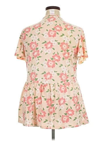 Crush Short Sleeve Blouse (view 2)
