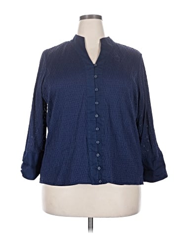 Coldwater Creek 3/4 Sleeve Blouse (view 1)