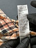 Topshop 100% Baumwolle Plaid Tan Long Sleeve Button-Down Shirt Size 8 - 10 - photo 8