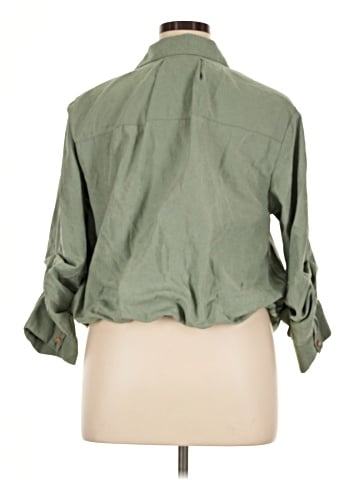 Democracy 3/4 Sleeve Blouse (view 2)