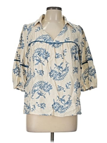 Pixi + Ivy 3/4 Sleeve Blouse (view 1)