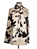 MNG Print Ivory Long Sleeve Blouse Size 2 - photo 1