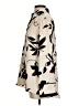 MNG Print Ivory Long Sleeve Blouse Size 2 - photo 5