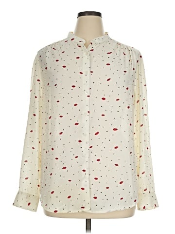 Faded Glory Long Sleeve Blouse (view 1)