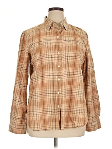 Lauren Jeans Co. Long Sleeve Button-Down Shirt (view 1)
