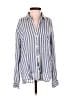 Rails Blue Long Sleeve Polo Size S - photo 1