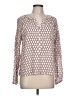 Sanctuary 100% Lyocell Ivory Long Sleeve Blouse Size L - photo 1