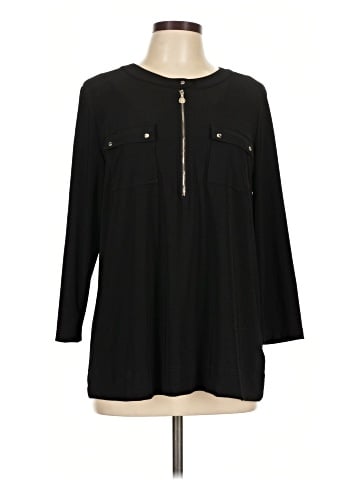 Anne Klein Long Sleeve Blouse (view 1)