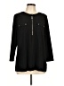 Anne Klein Black Long Sleeve Blouse Size L - photo 1