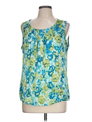 Notations Sleeveless Blouse (view 1)