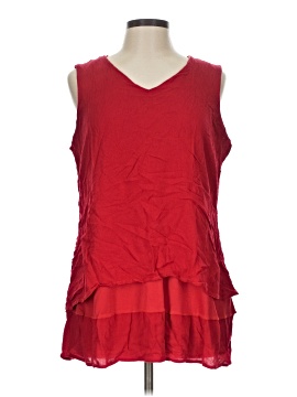 Nina Leonard Sleeveless Top