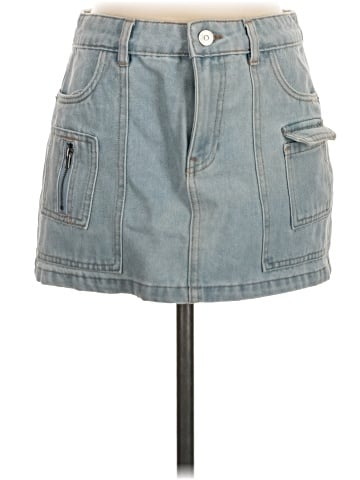 Rewash Denim Skirt (view 1)