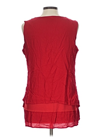 Nina Leonard Sleeveless Top (view 2)