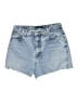 Bill Blass Blue Denim Shorts Size 10 - photo 1