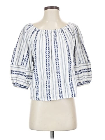 Velvet by Graham & Spencer 3/4 Sleeve Blouse (view 1)