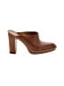Tod's 100% Leather Brown Mule/Clog Size 7 - photo 1